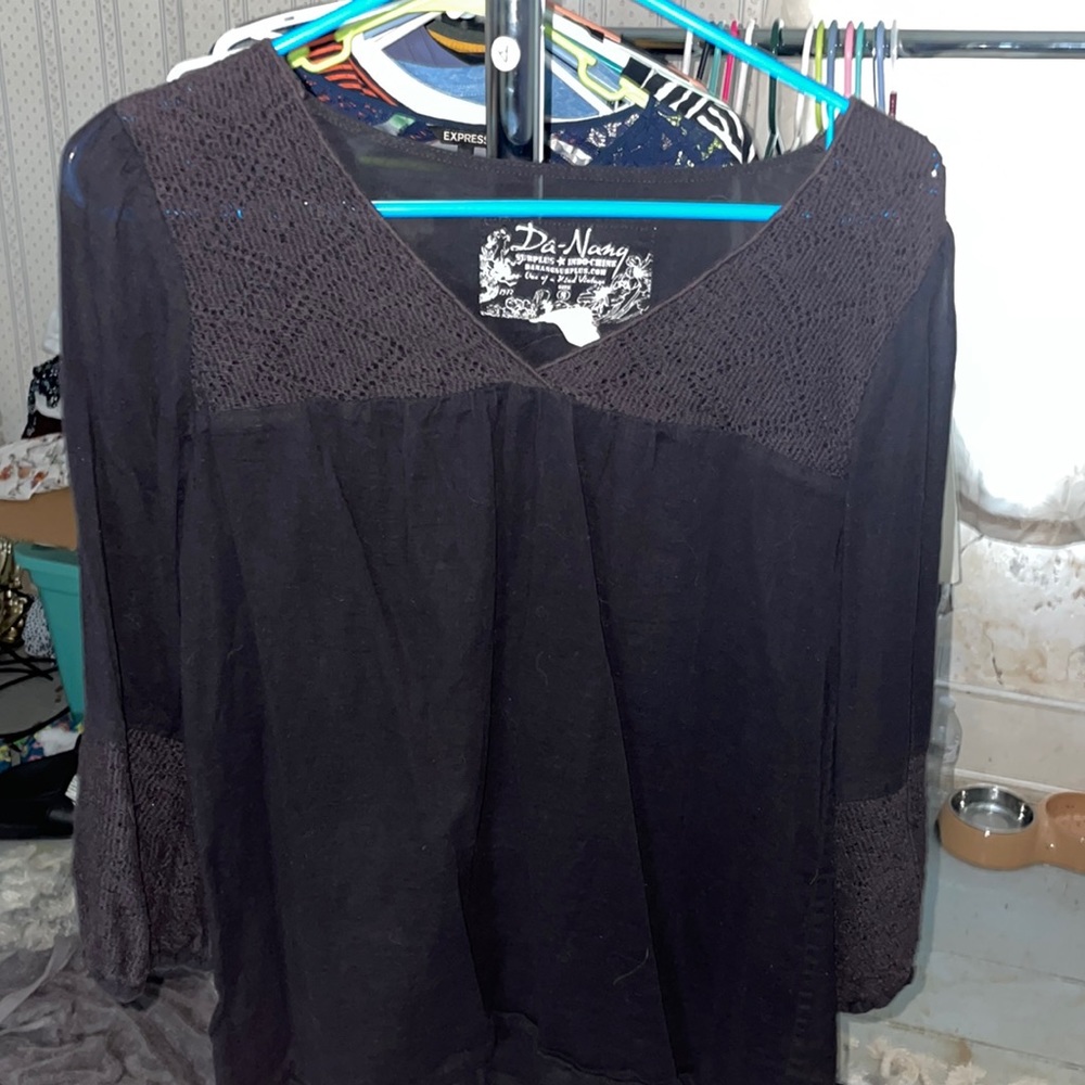 Da Nang Surplus bird 3/4 sleeved shirt